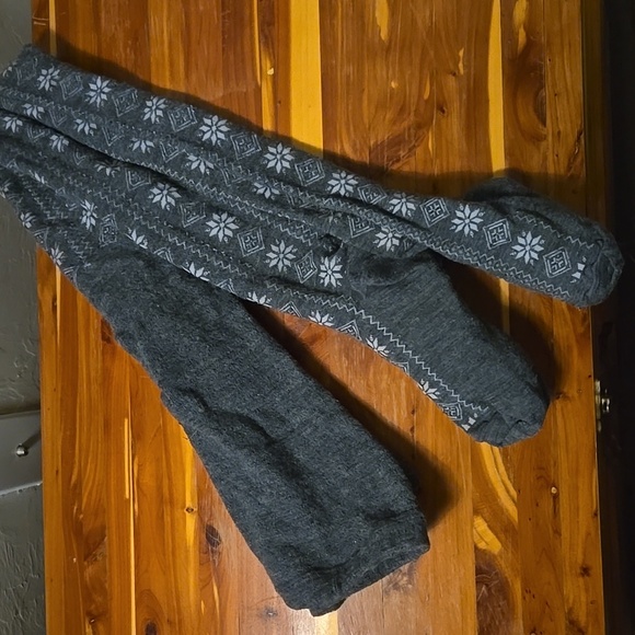 Grey Med/Large Long John Tights - Picture 2 of 4